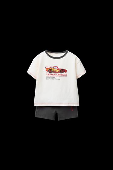 2-6 JAHRE/ SCHLAFANZUG MIT CARS-PRINT – Lightning McQueen © DISNEY - Cremefarben von Zara - Bild 0