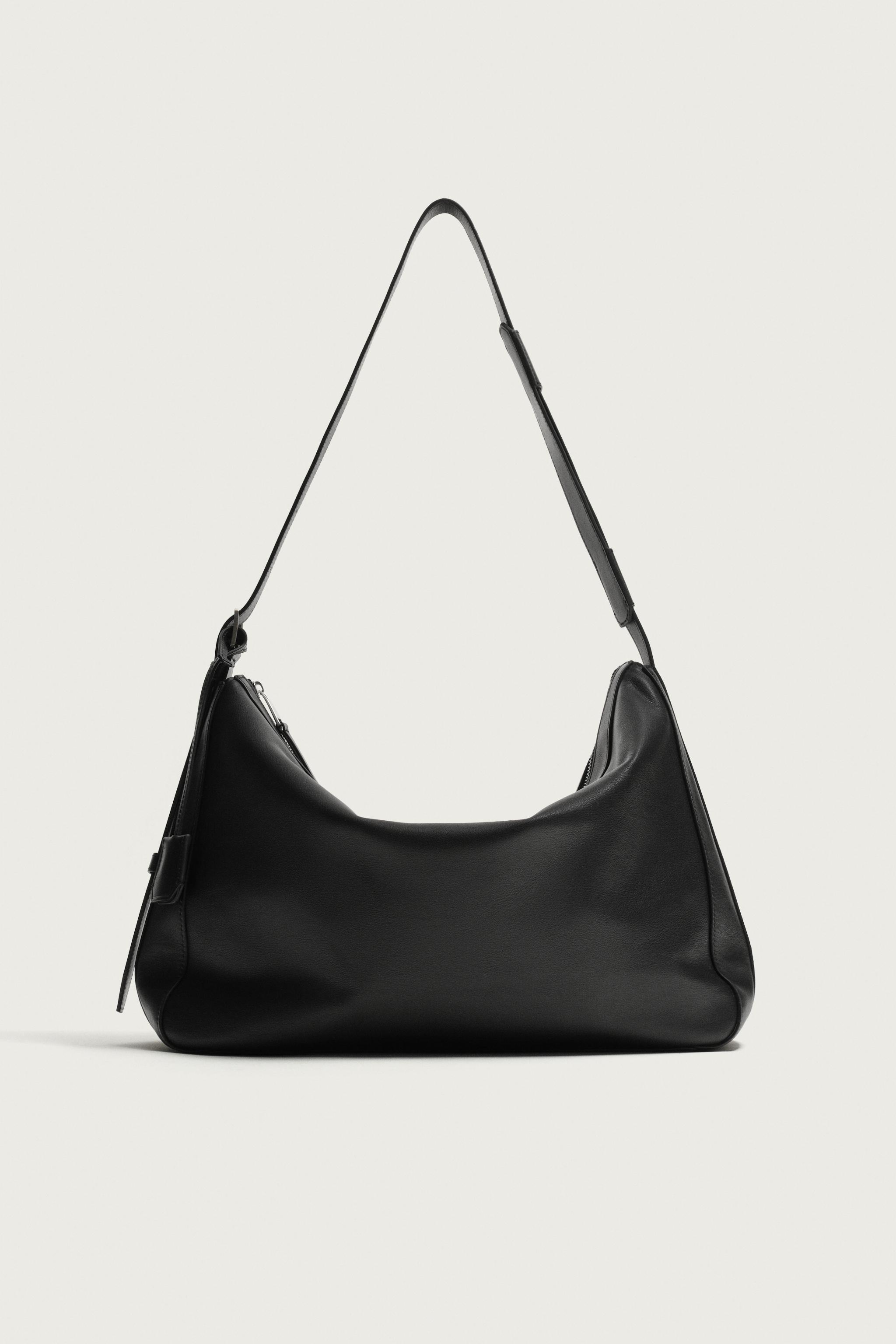 LEATHER SHOULDER BAG