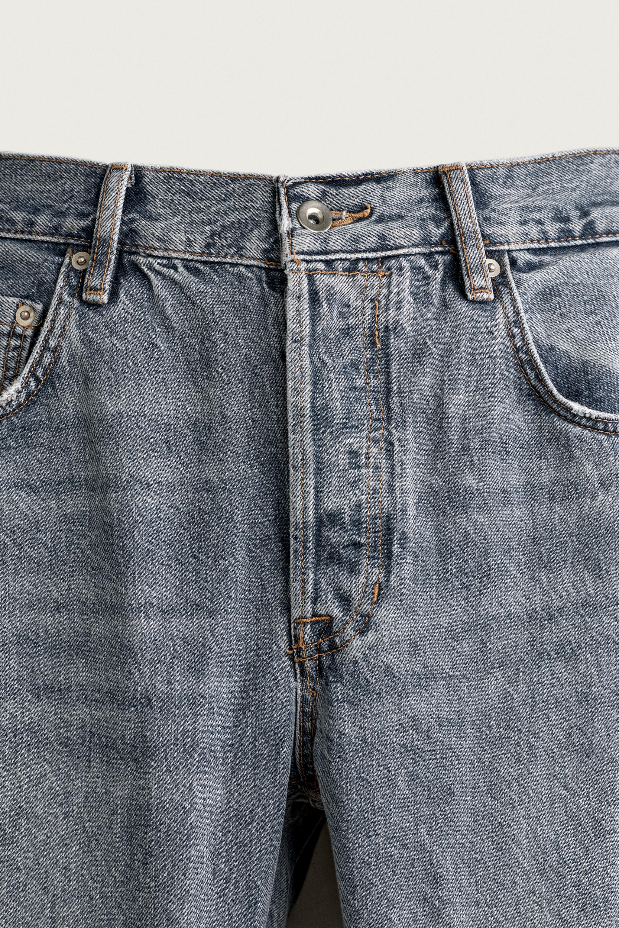 Мужские джинсы Zara BARREL FIT JEANS — фото 9