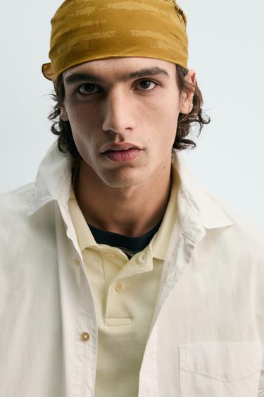 CHEMISE RELAXED FIT EN COTON - Blanc de Zara - Image 4