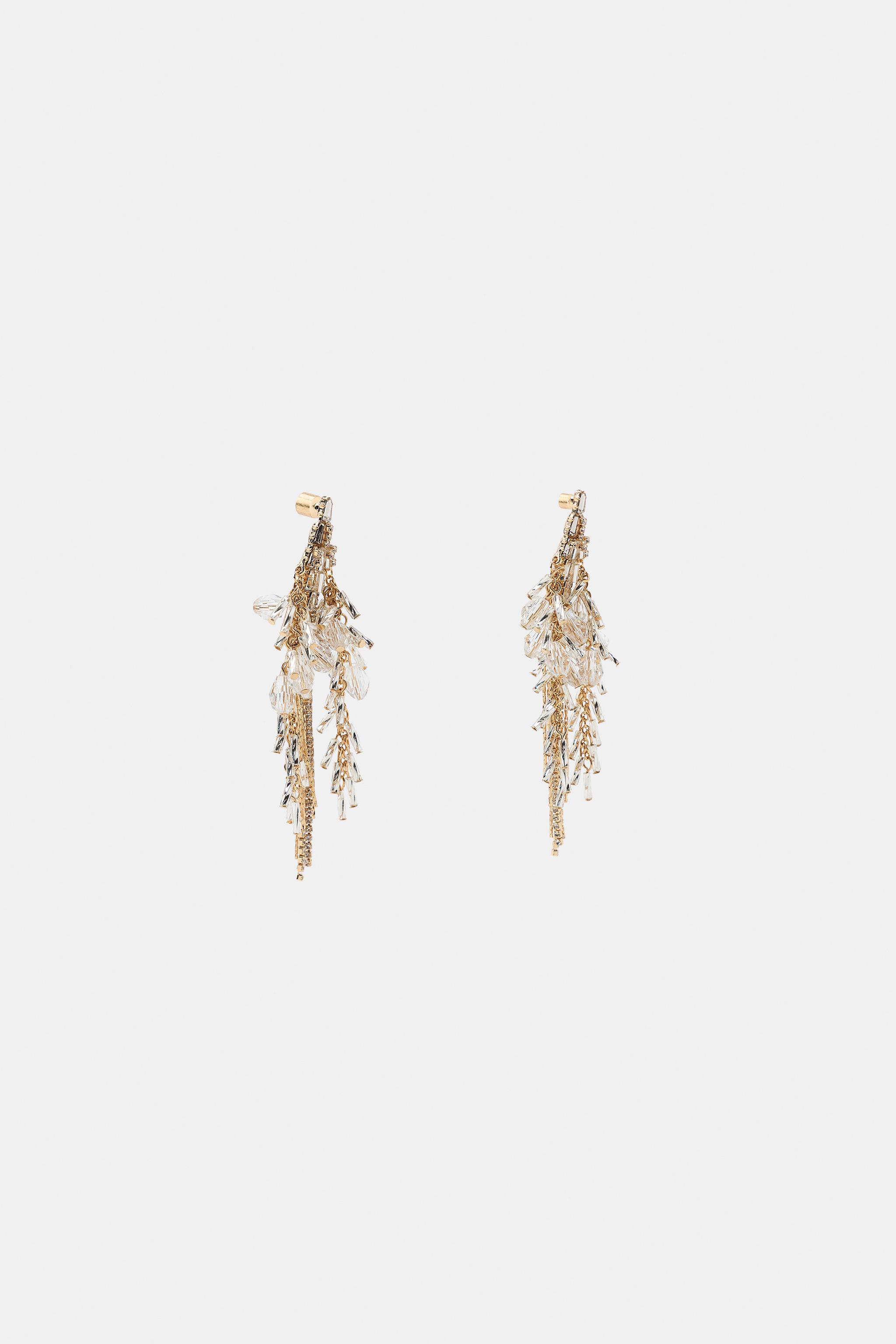 CRYSTAL WATERFALL EARRINGS