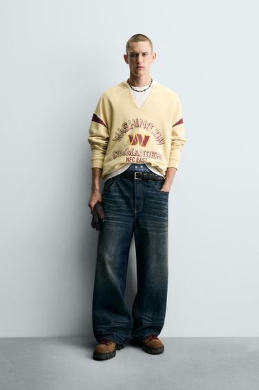 Zara AVAGA KAELUSEGA DRESSIPLUUS NFL WASHINGTON COMMANDERS - Ecru - Pilt 0