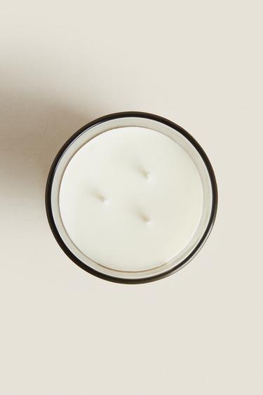 (620 G) ABSOLUTE LINEN SCENTED CANDLE - Mustard by Zara - Image 3