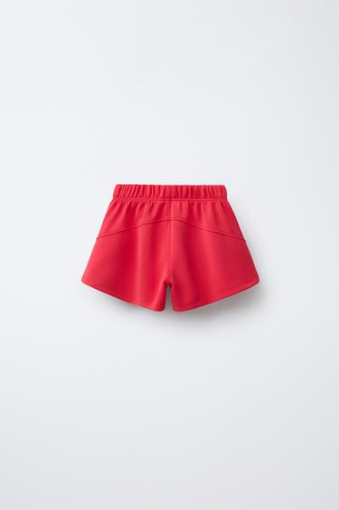 BERMUDA SHORTS WITH MODAL - Red by Zara - Image 1