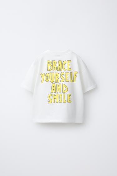 FACE PRINT T-SHIRT - White by Zara