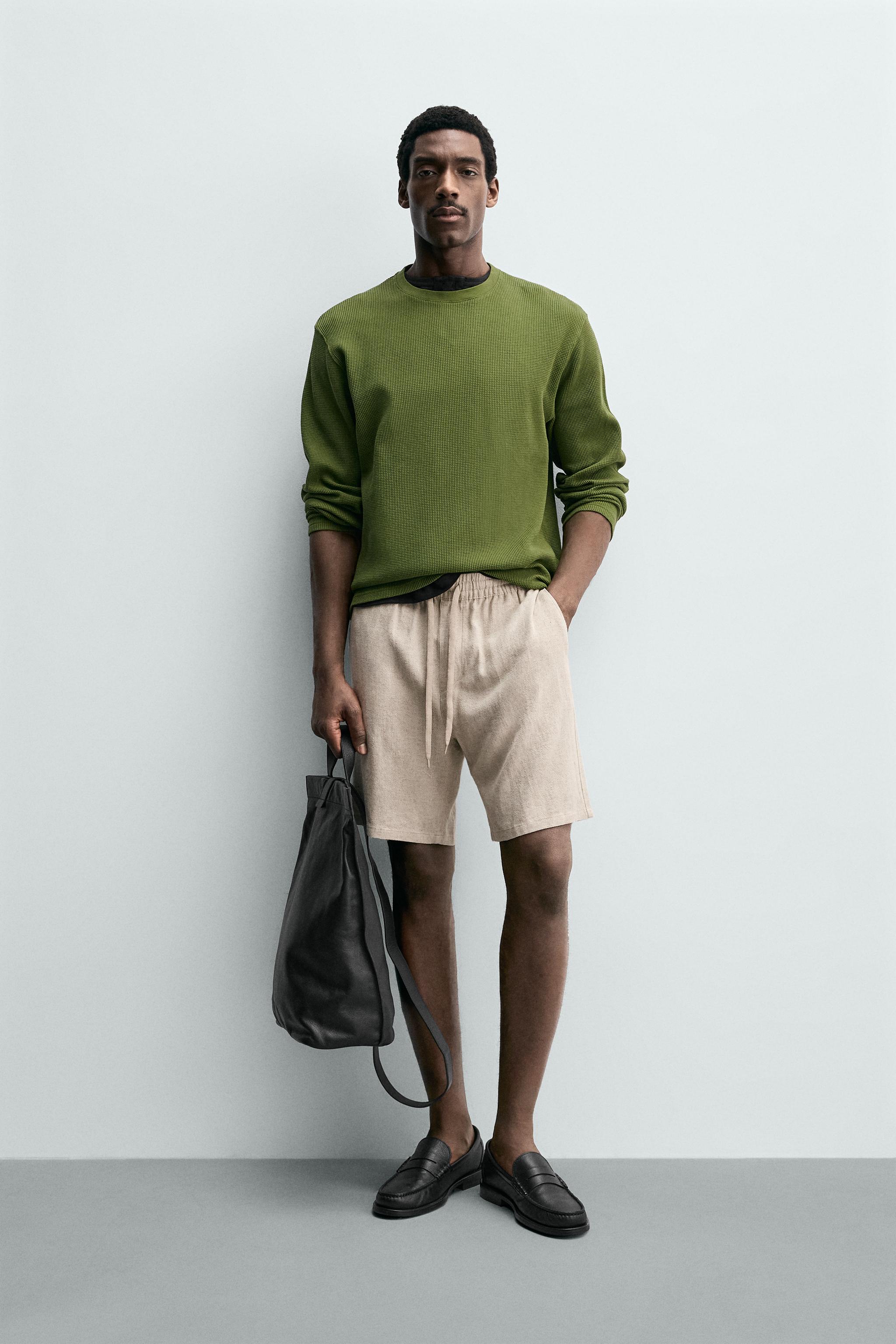 SHORT RELAXED FIT VISCOSE - LIN