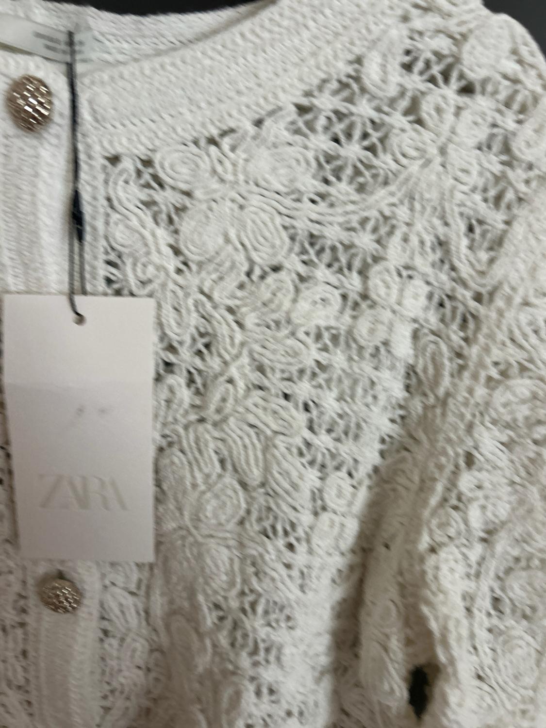 CROCHET JACKET WITH BUTTONS - Image 5