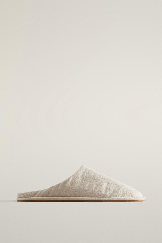 RAMIE SLIPPERS - Beige by Zara - Image 0