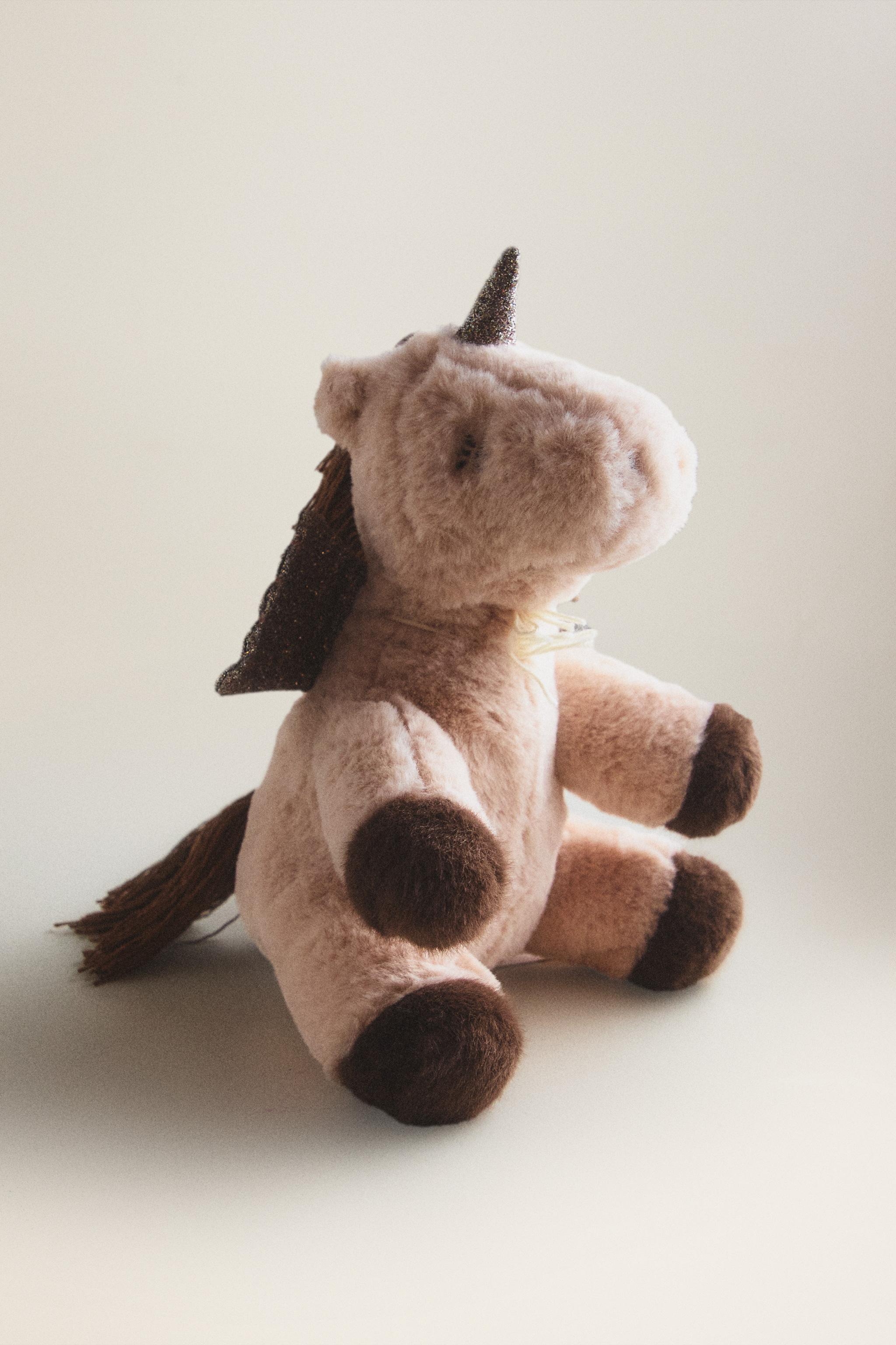 Детские мягкие игрушки Zara KIDS’ UNICORN PLUSH TOY — фото 5