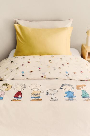 CHILDREN'S REVERSIBLE PEANUTS™ DUVET COVER - Multicoloured by Zara