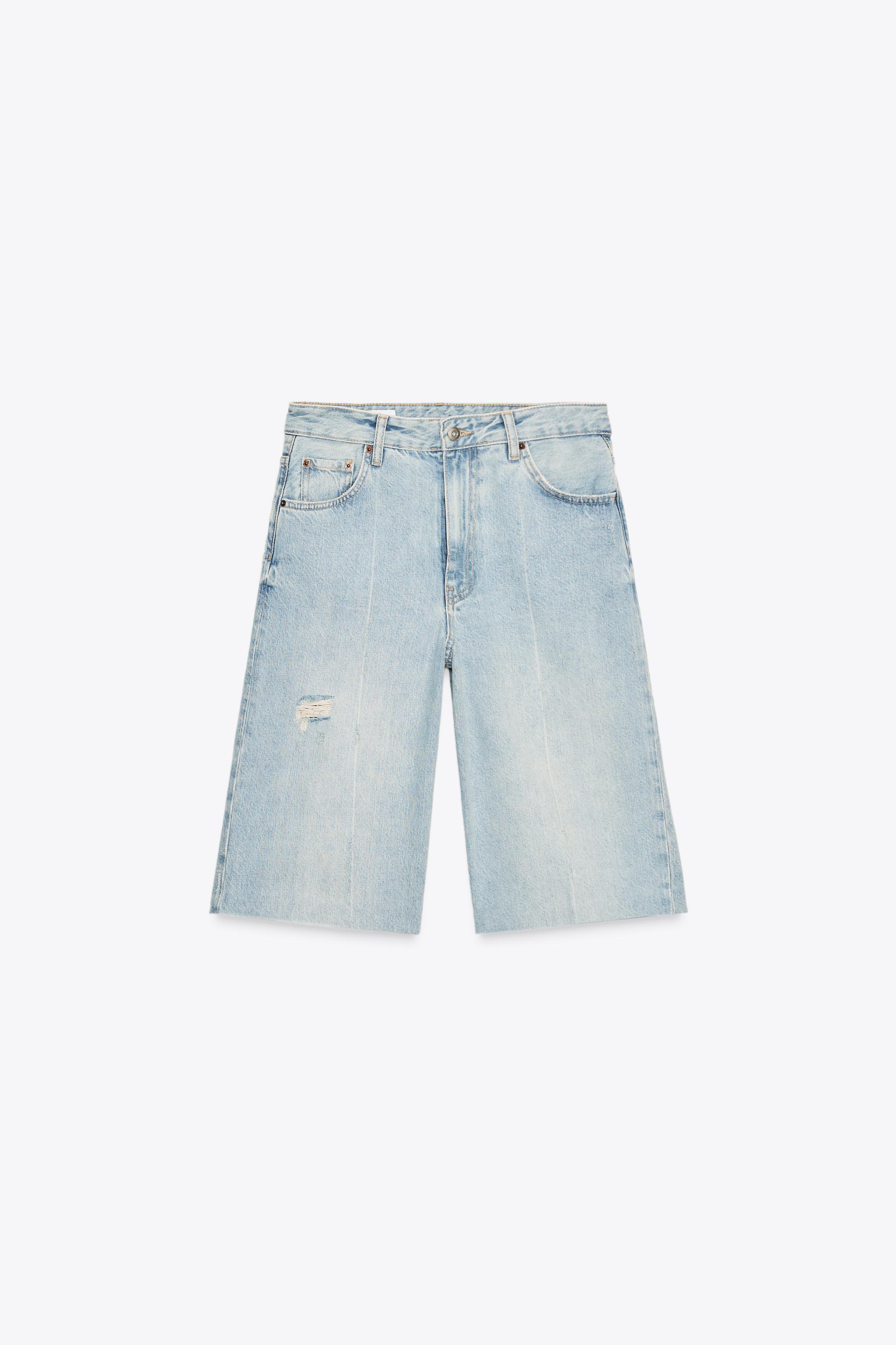 ZARA レオパードジョーツ デニム ZARA - ZARA レオパードデニムの通販 by mnshop｜ザラならラクマ