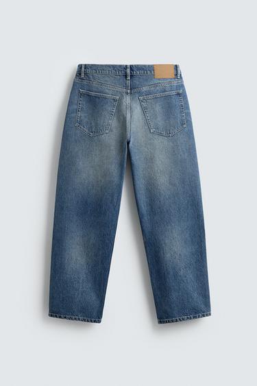 JEAN STRAIGHT ANKLE FIT - Bleu moyen de Zara - Image 7