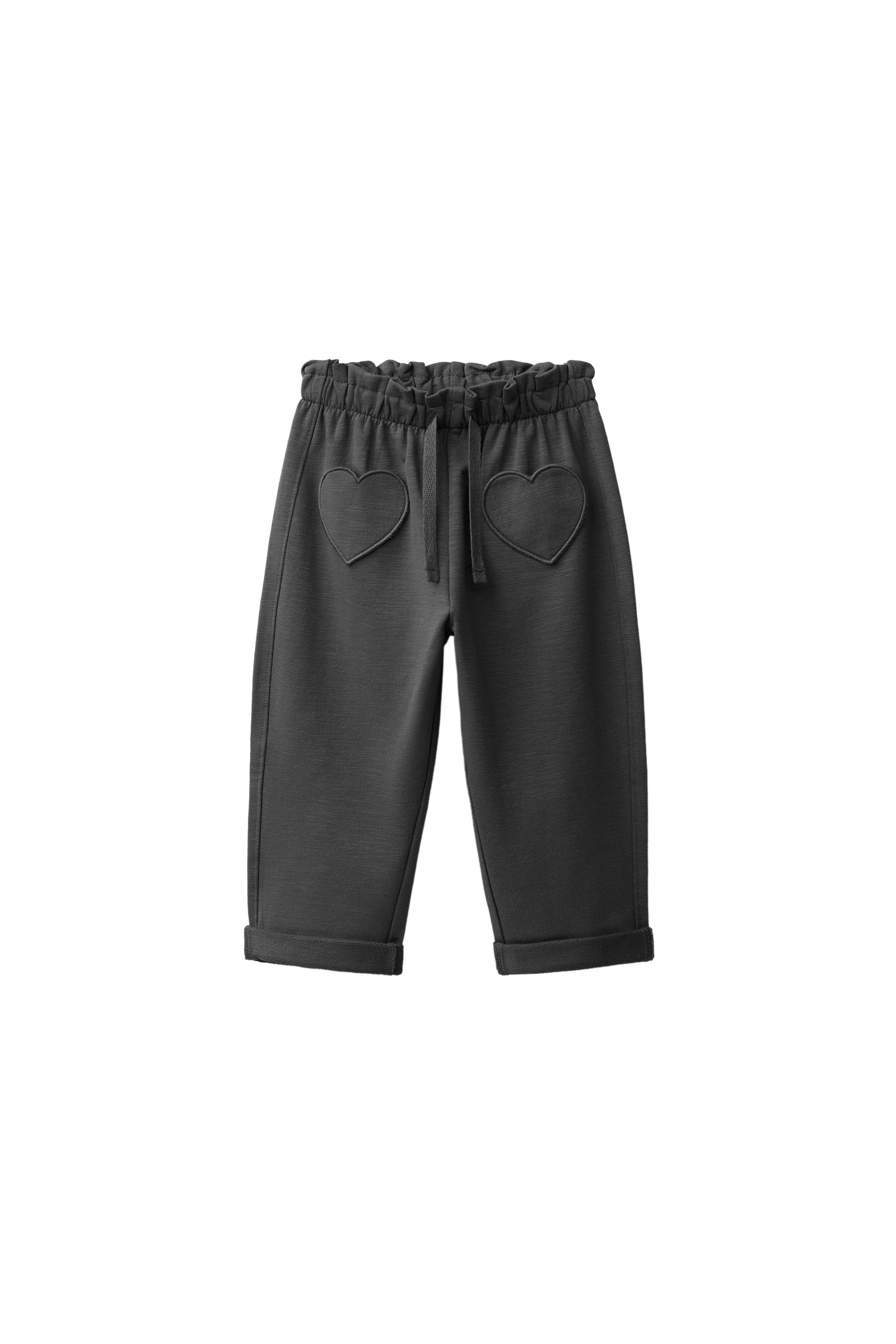 PLUSH HAMMER PANTS — Dark anthracite
