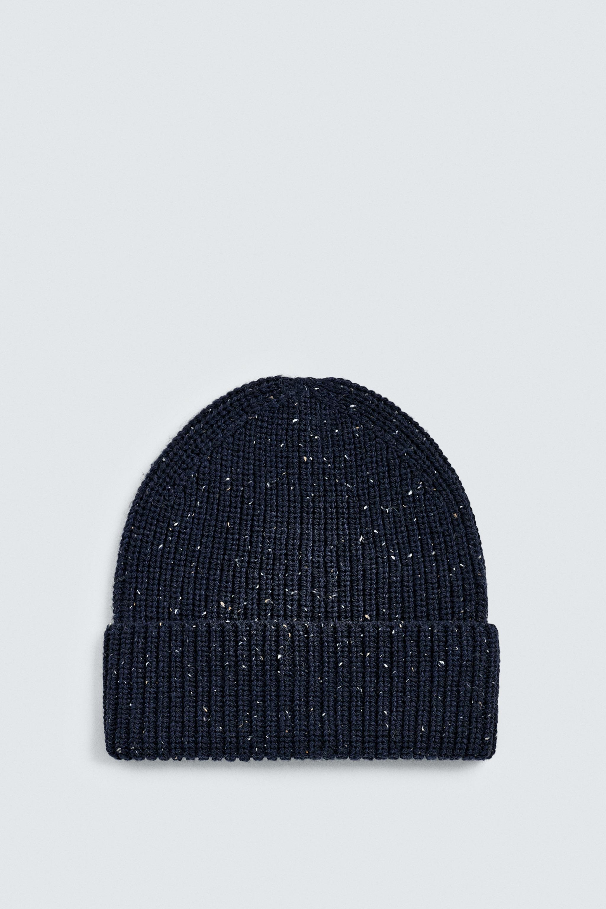 TEXTURED KNIT BEANIE