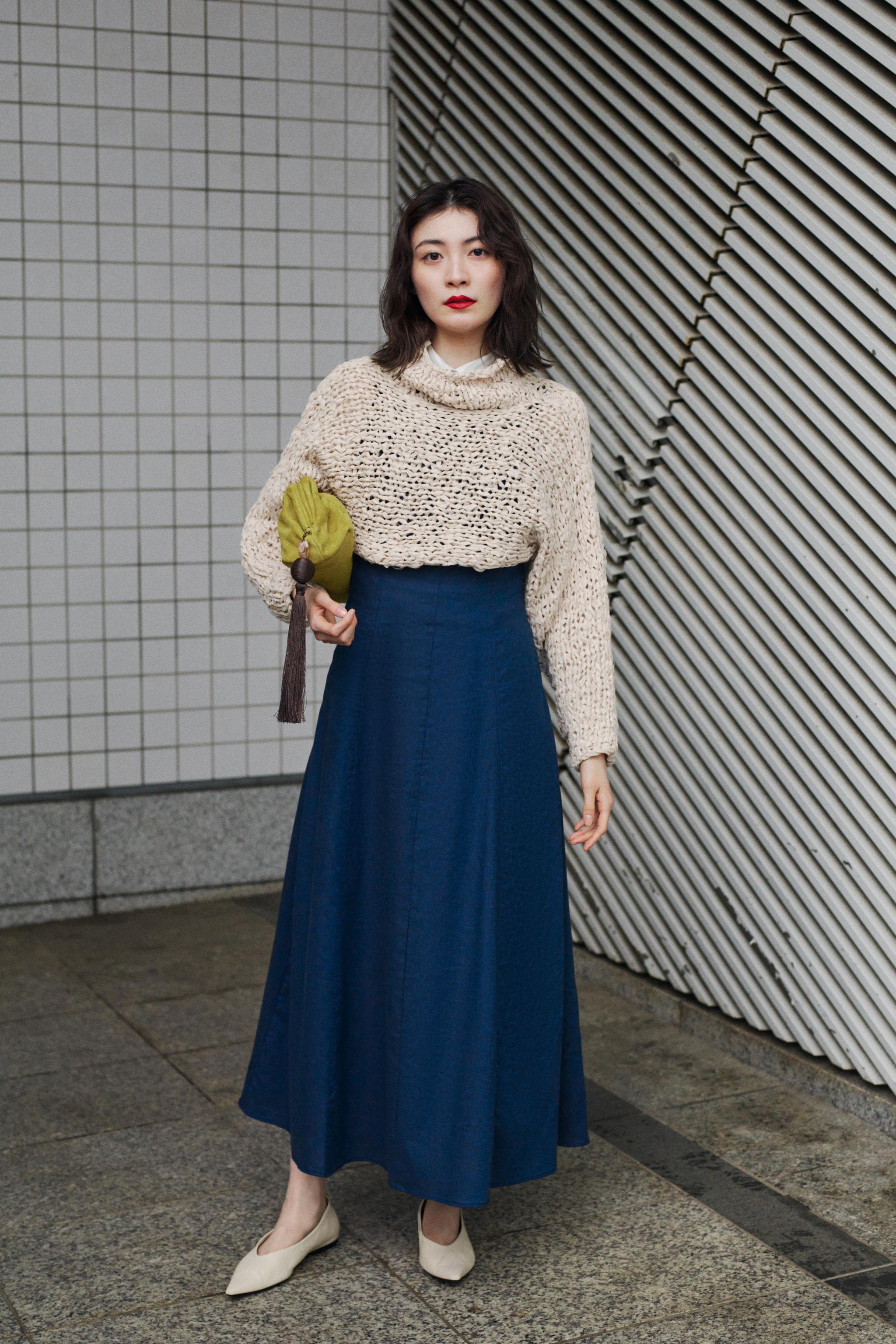 まとめ売り！ZARA GRL レディース モヘヤタッチVネックニットトップス[dr606] | レディースファッション