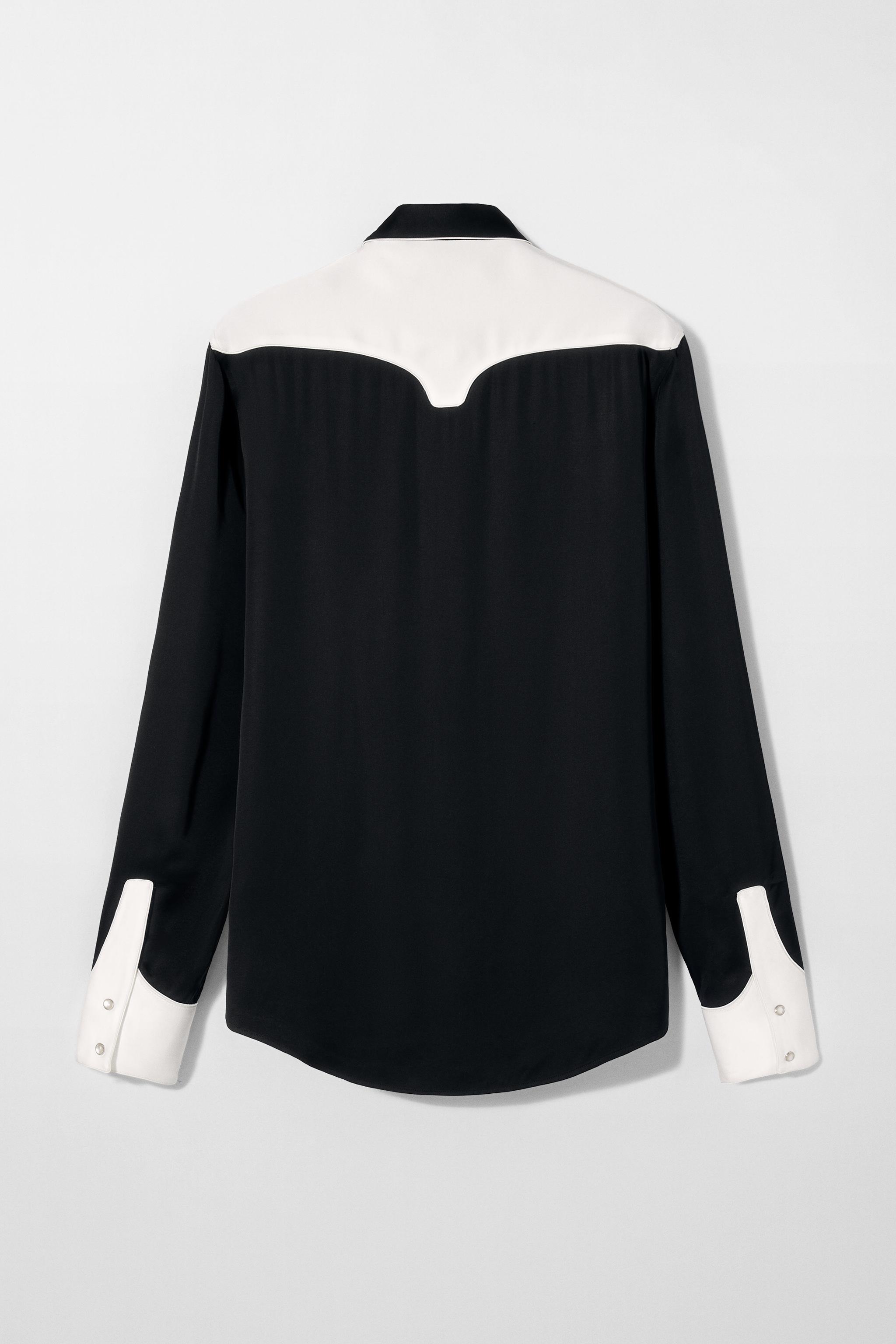 CONTRAST WESTERN SHIRT BOBBY GILLESPIE X ZARA - Black | ZARA