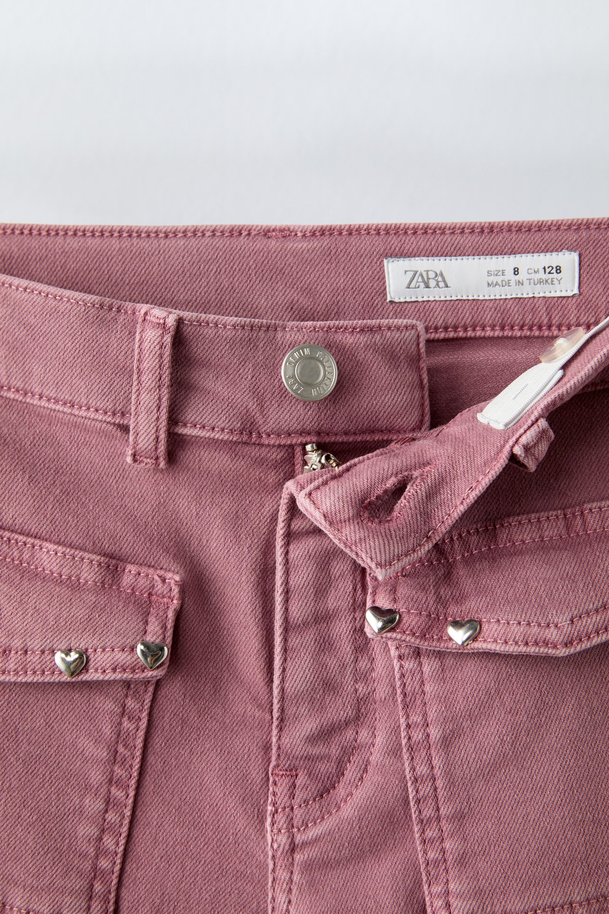 Pantalón Vaqueros Rosas Zara Pantalon Vaquero Rosa Zara Zara