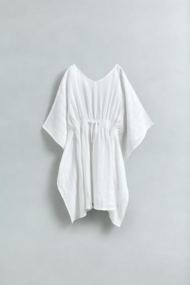 CAFTAN AJOURÉ - Blanc de Zara - Image 4