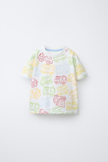 PYJAMA TRACTEURS (1,5-6 ANS) - Écru de Zara - Image 1