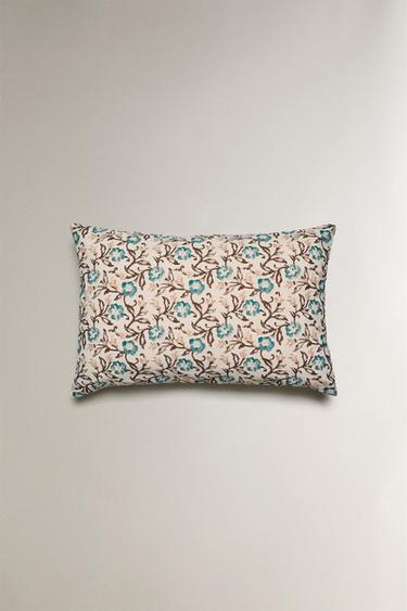 FLORAL PRINT CUSHION COVER - Pink by Zara - Image 0