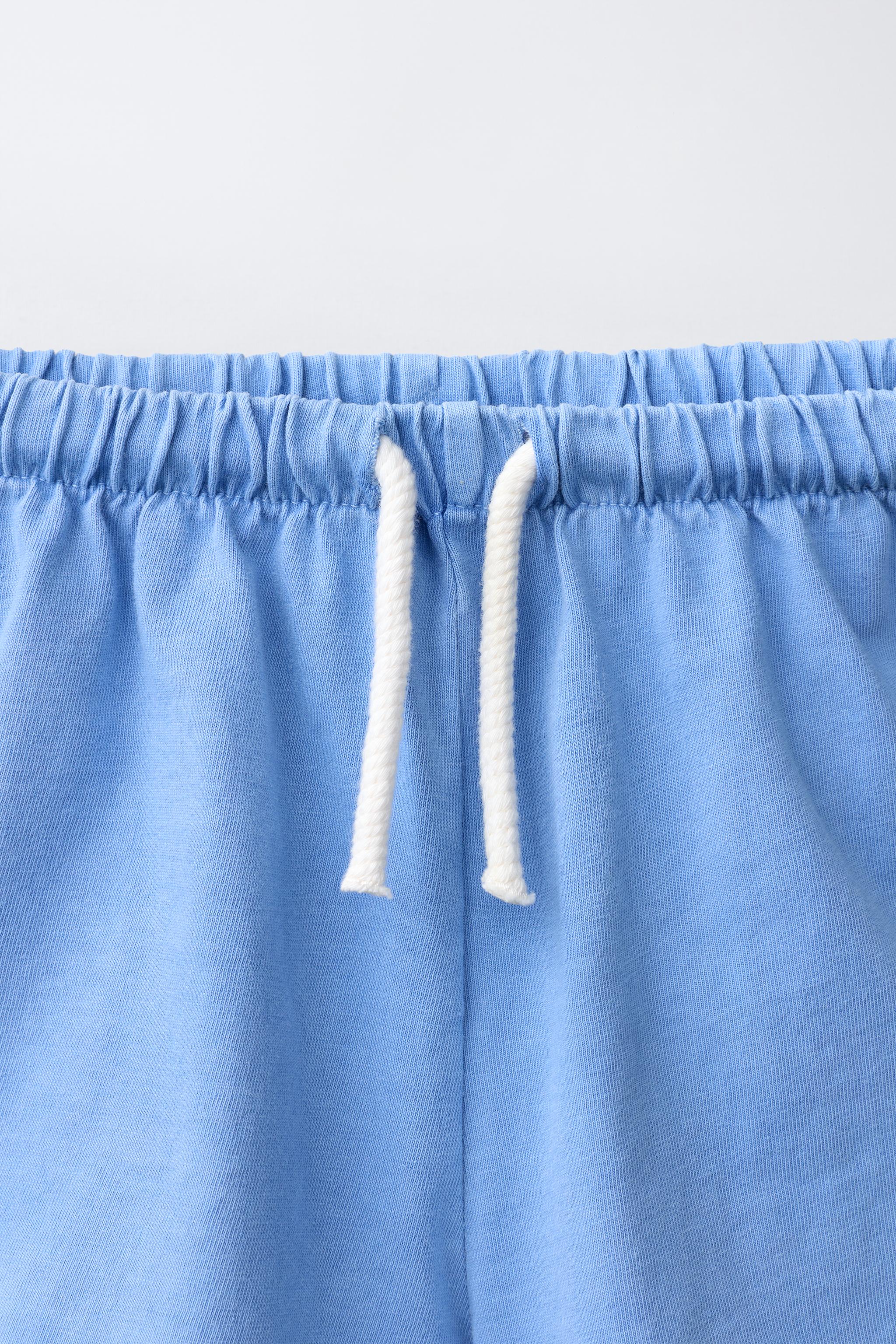 PLAIN JOGGING T-SHIRT AND SHORTS SET