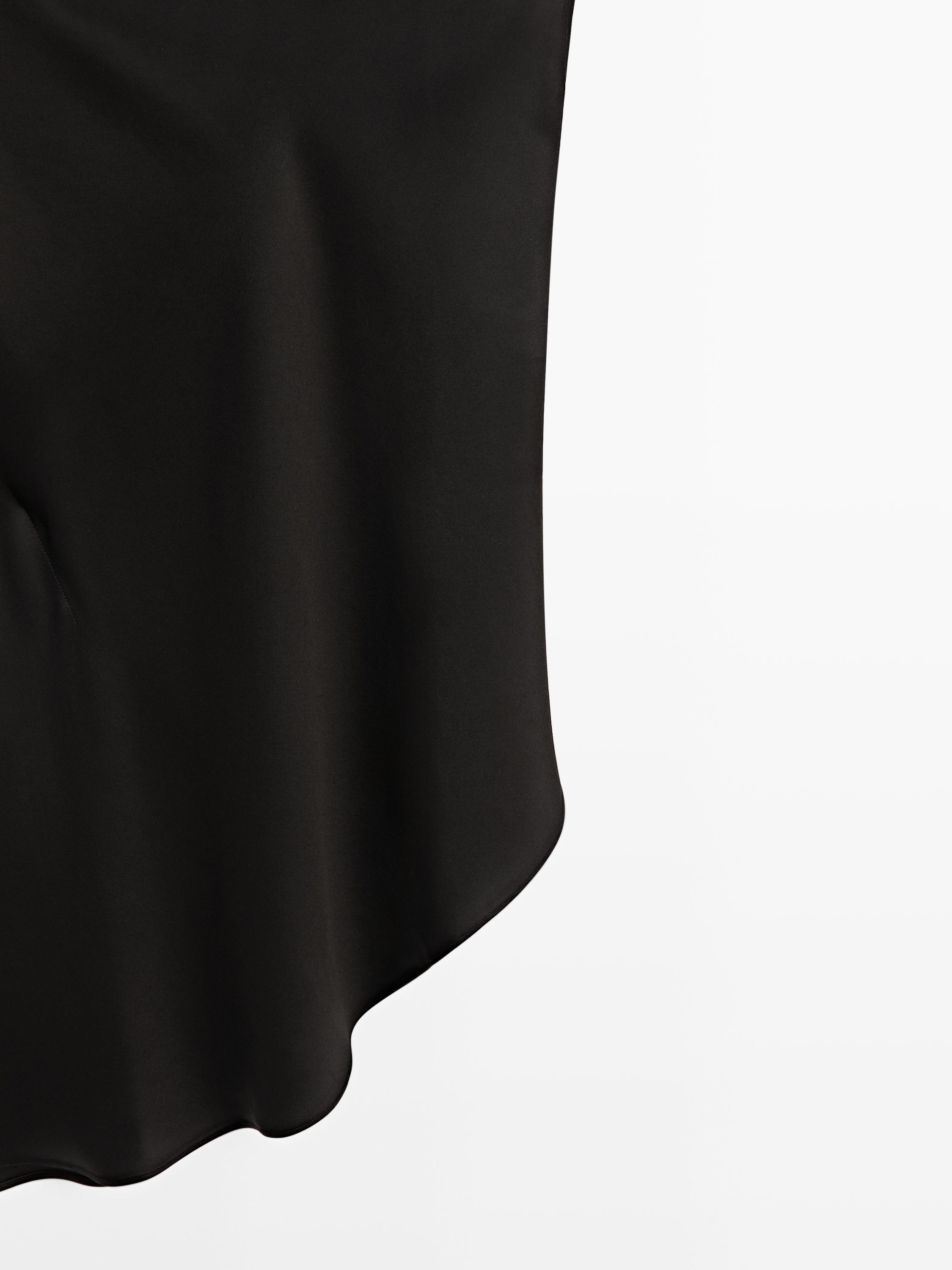 Top satiné asymétrique - LIMITED