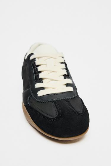 CONTRAST TRAINERS - Black by Zara - Image 2
