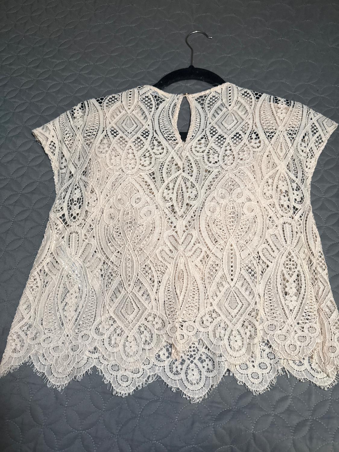 RUFFLED LACE TOP - Image 2