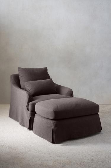 FOOTSTOOL 01 - Brown by Zara - Image 0