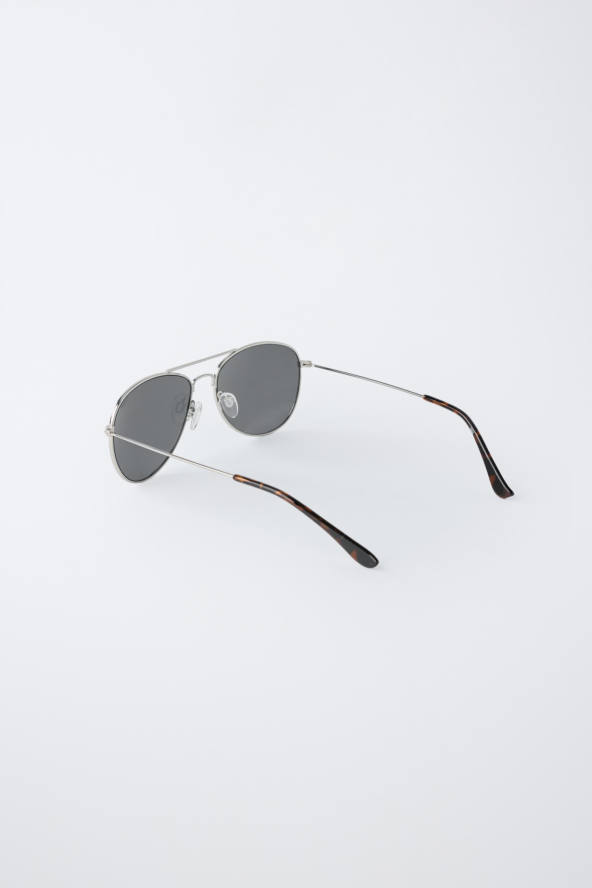 METAL AVIATOR SUNGLASSES