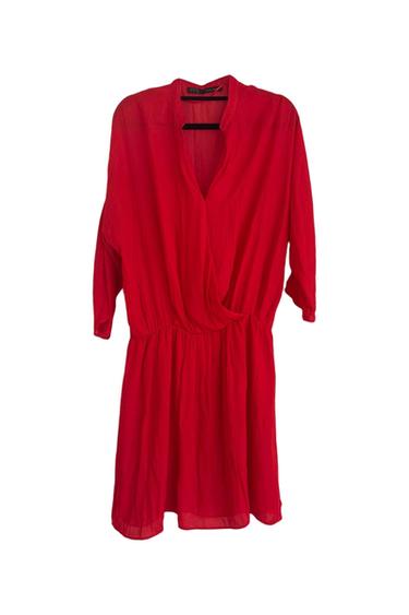 VESTIDO FLUIDO ROJO