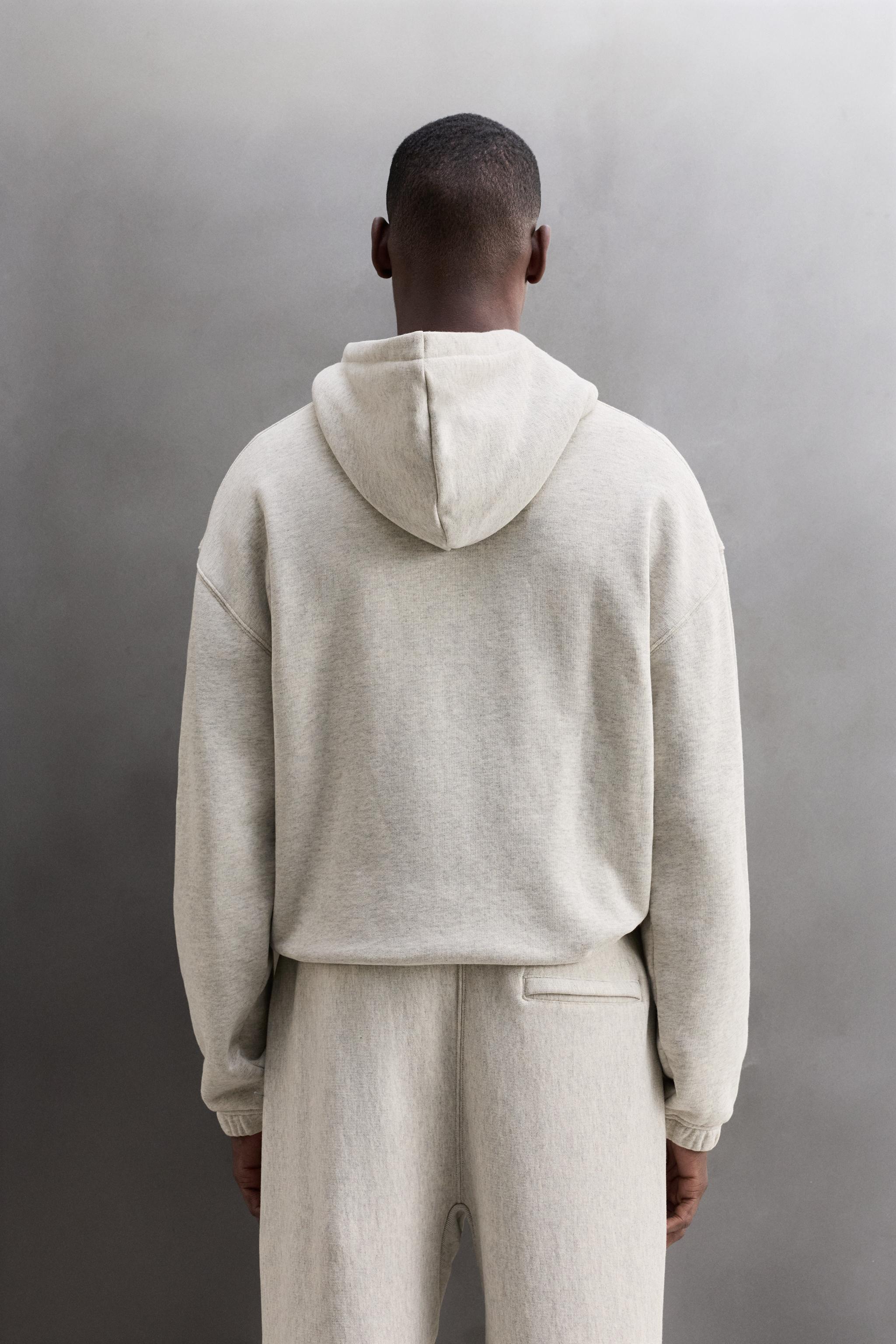 Мужские худи Zara COTTON ZIP-UP — фото 3