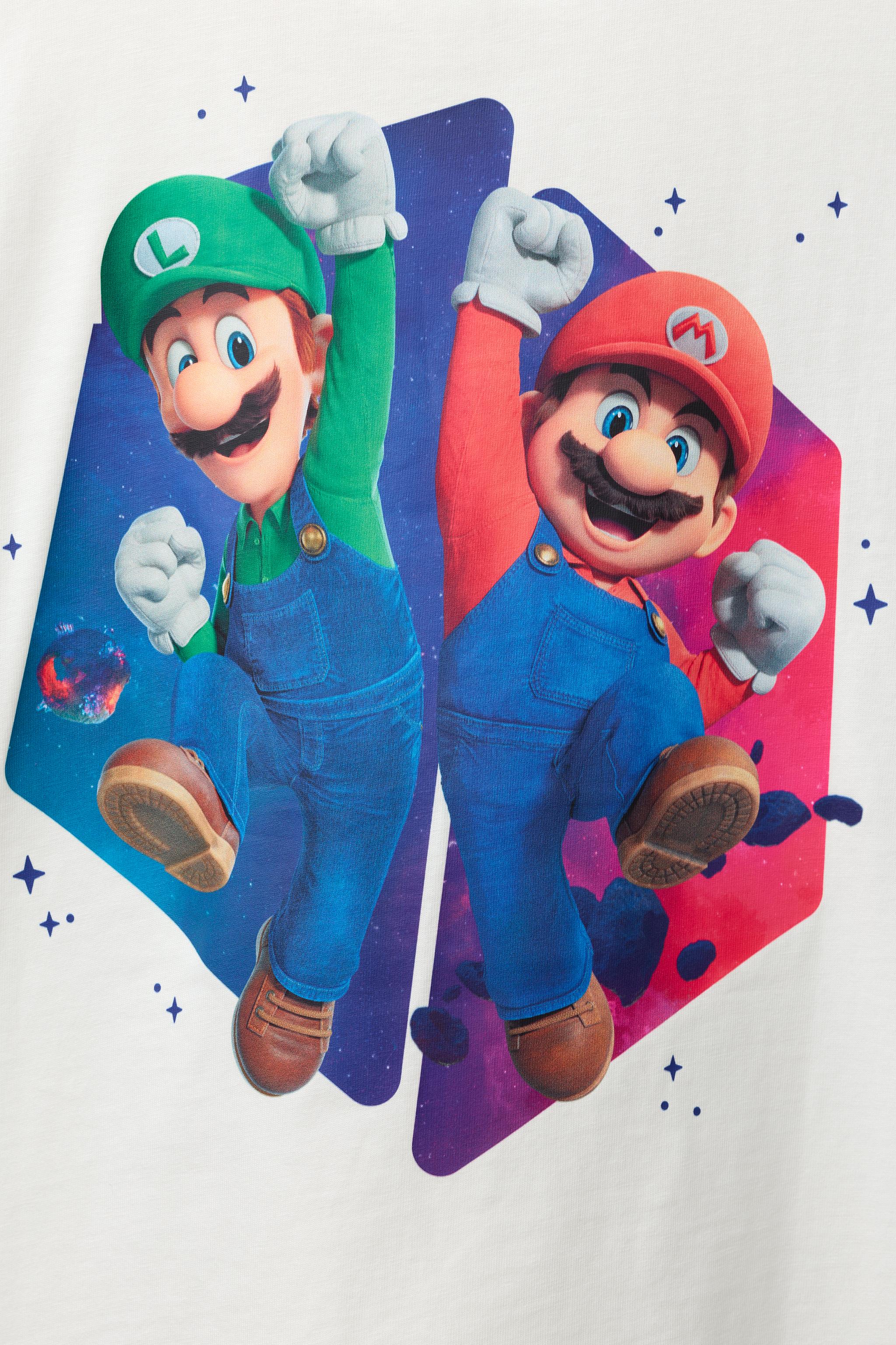 SUPER MARIO BROS AND LUIGI ™ © NINTENDO T-SHIRT - White | ZARA