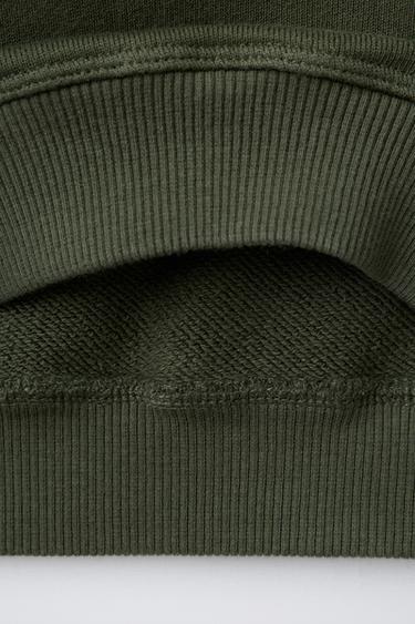 SWEAT UNI BENSIMON ® X ZARA - Kaki de Zara - Image 3