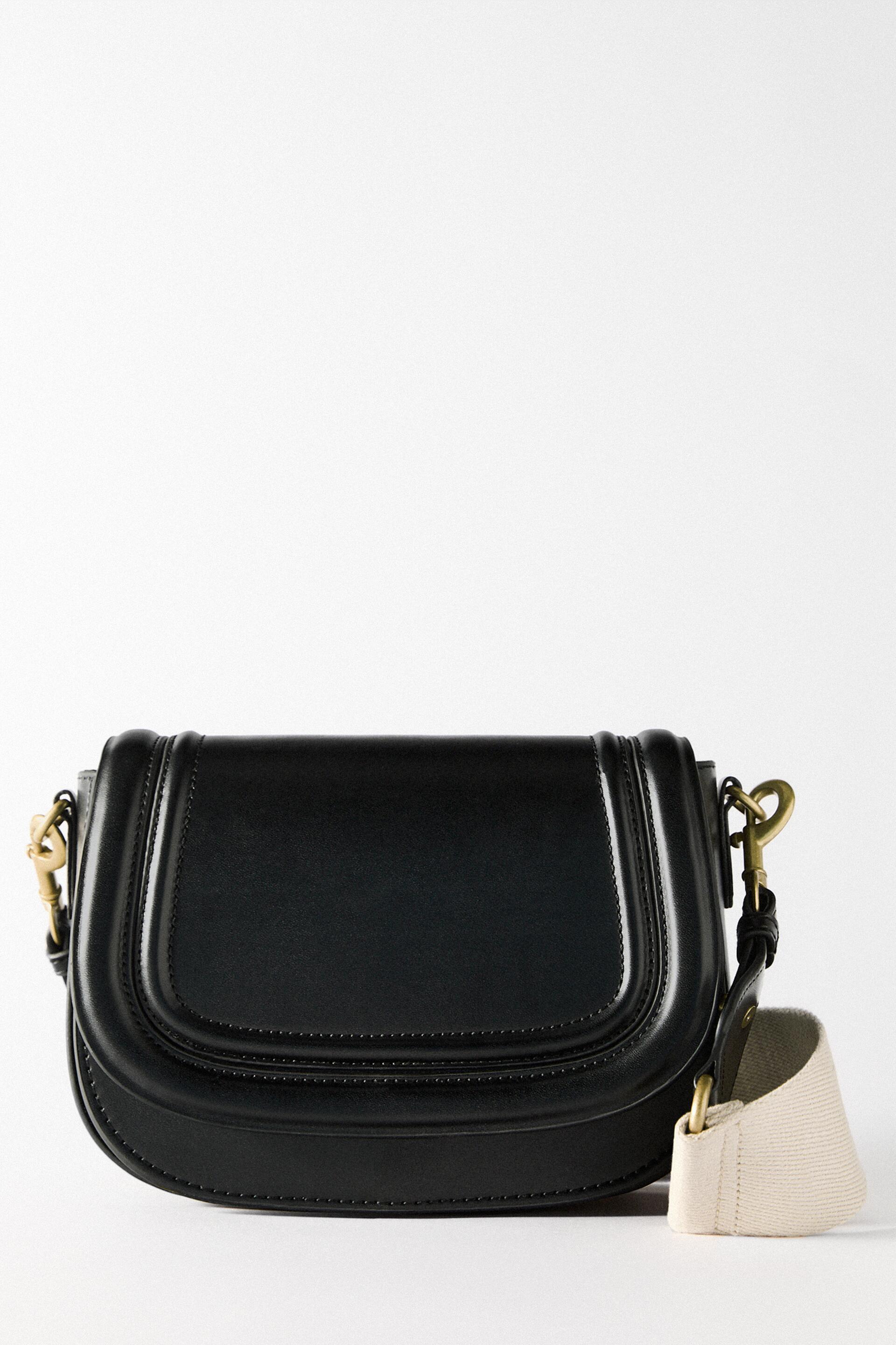 Zara fuzzy pig online crossbody bag