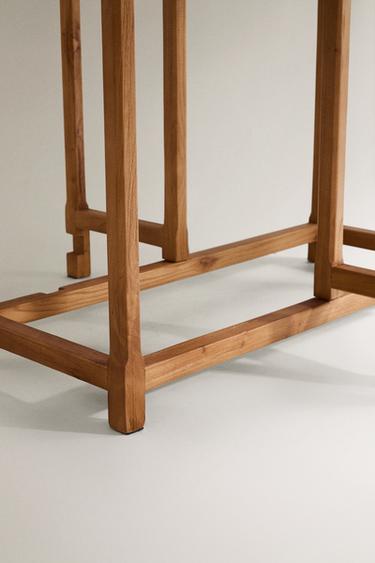 TABLE OVALE PLIABLE - Beige clair de Zara - Image 3