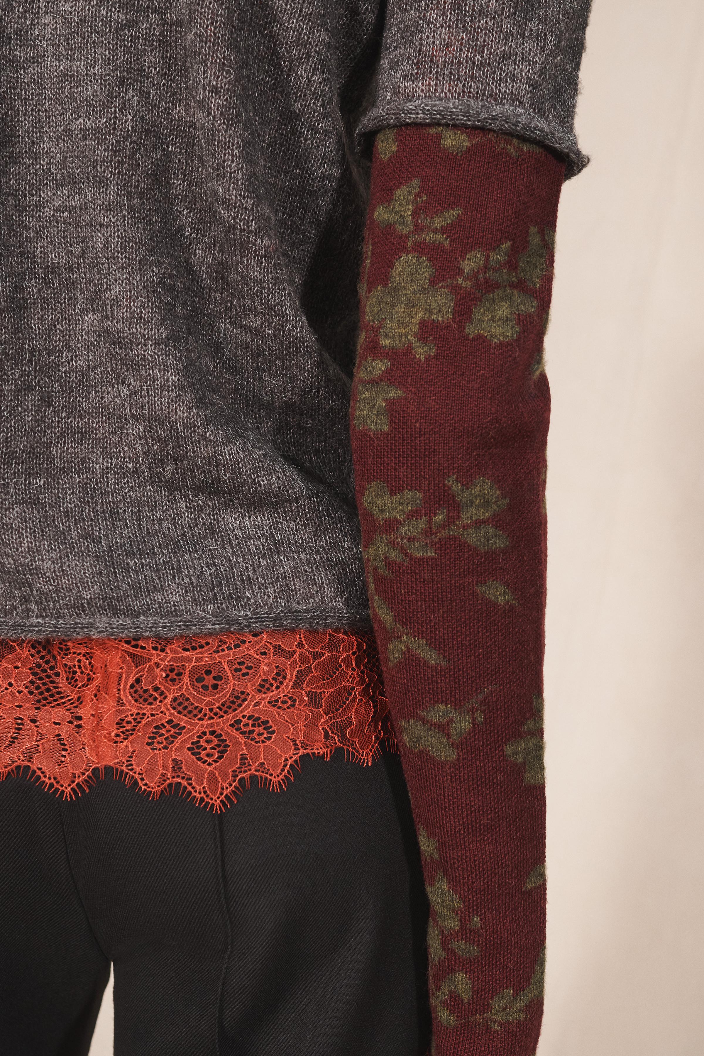 LIMITED EDITION JACQUARD WOOL-BLEND SWEATER