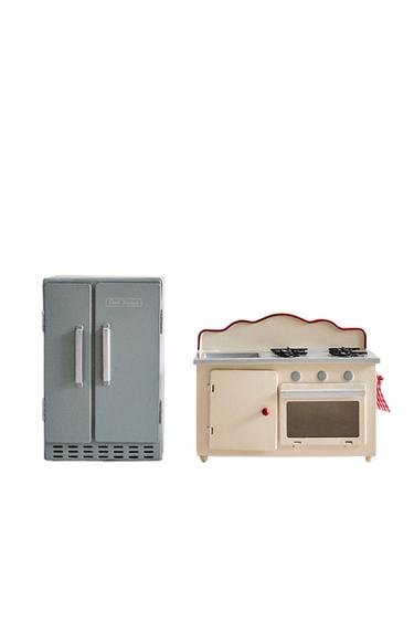 KIDS' DOLL HOUSE KITCHEN TOY SET - white by Zara