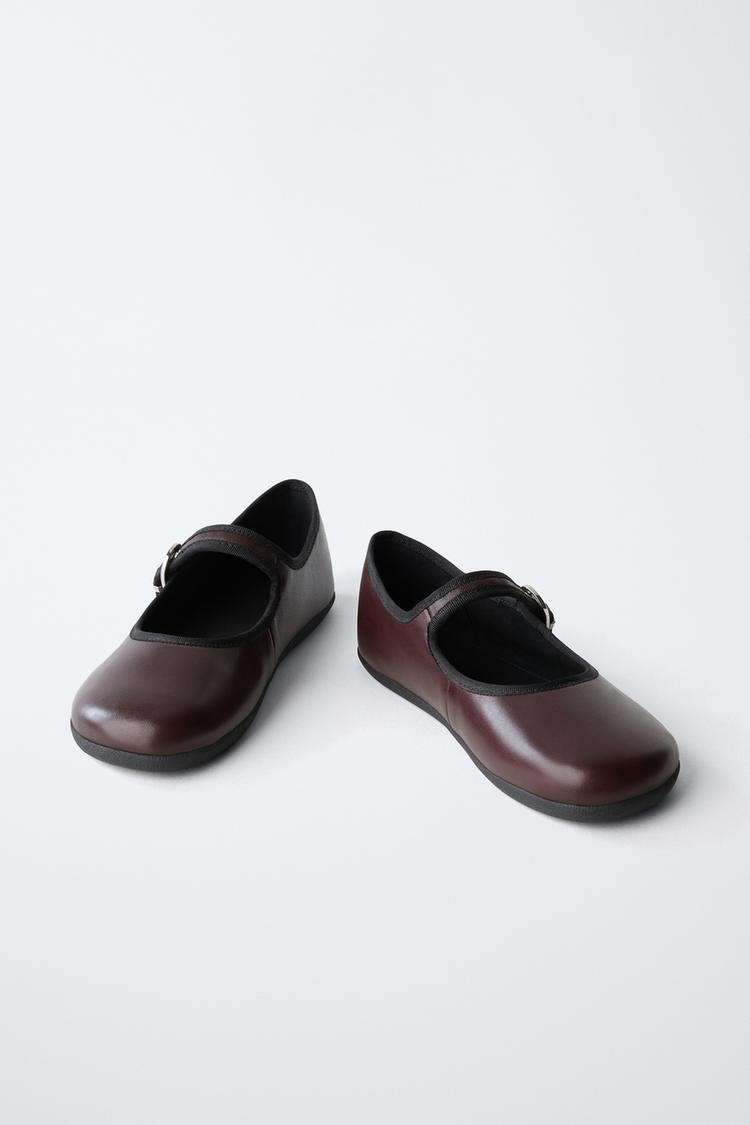 Zapatos bailarina de cuero estilo barefoot 7