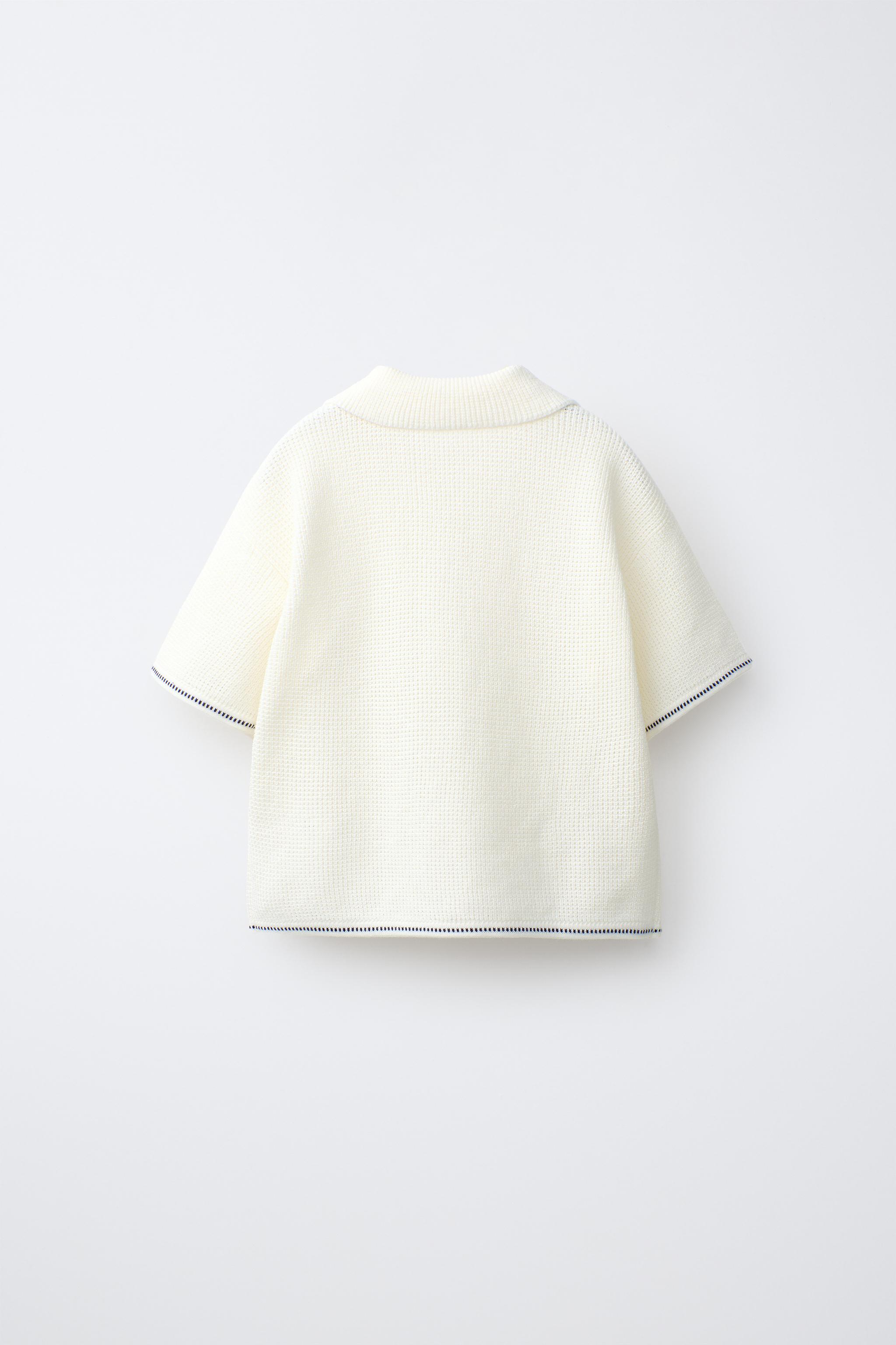Детские свитеры Zara MICKEY MOUSE © DISNEY WAFFLE KNIT POLO — фото 3