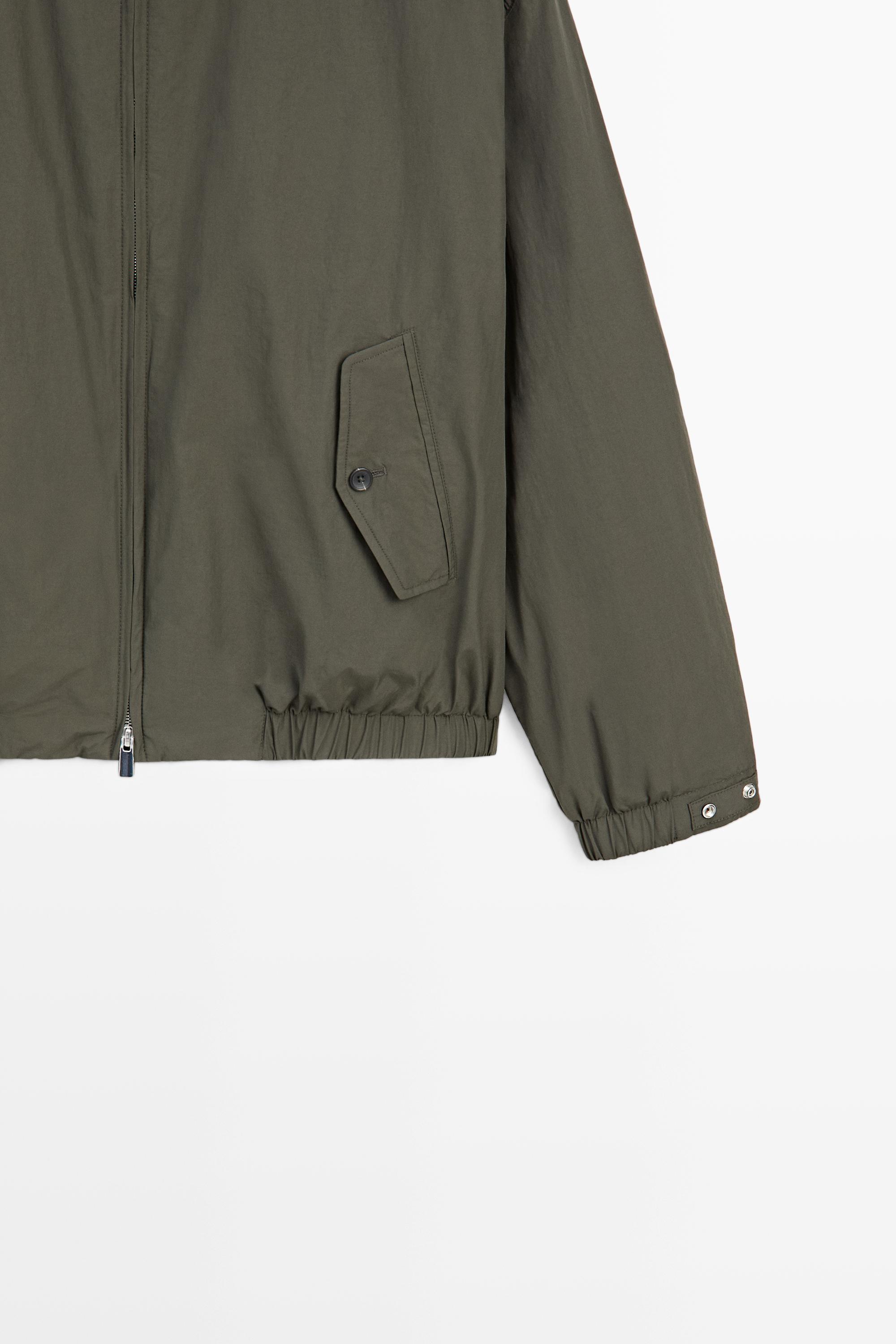 Technical boxy fit bomber jacket