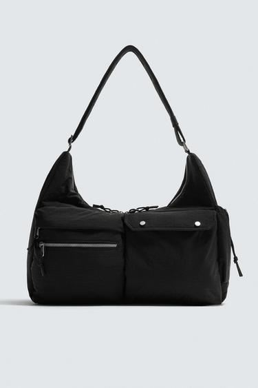 TECHNICAL MULTI-POCKET BAG - Black by Zara