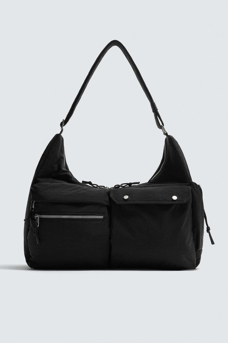 ZARA TECHNICAL MULTI-POCKET BAG