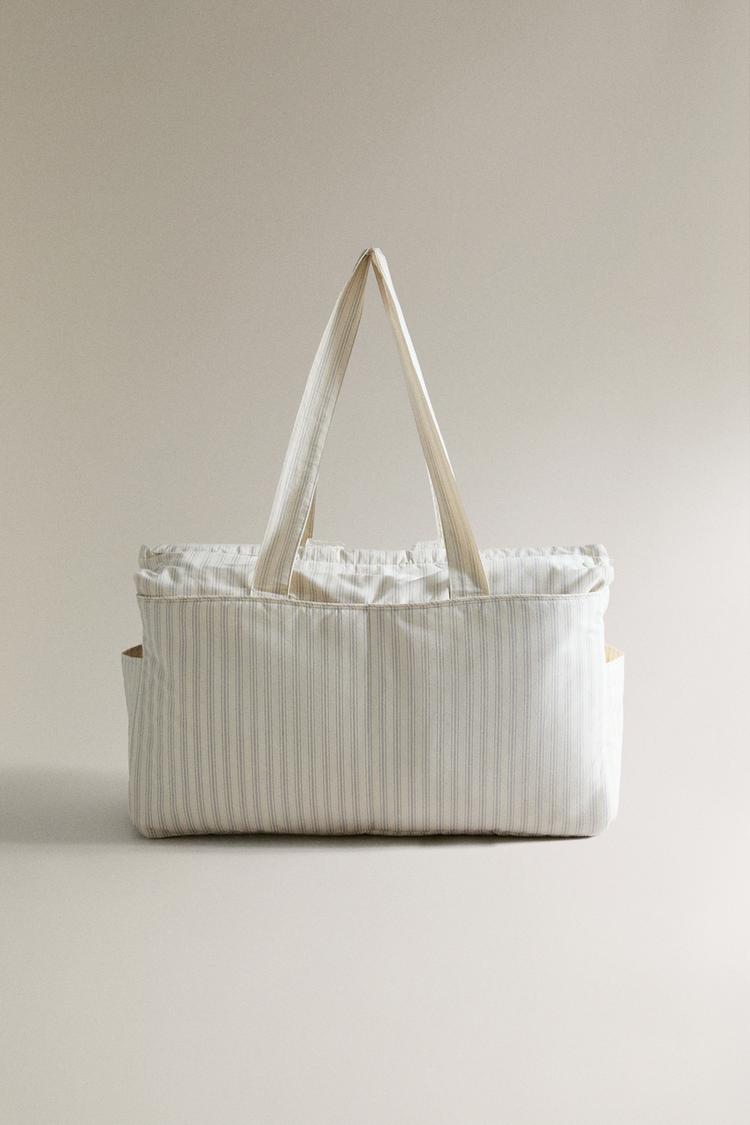 STRIPED MATERNITY BAG striped ZARA UAE Dubai/Sharjah/Ajman
