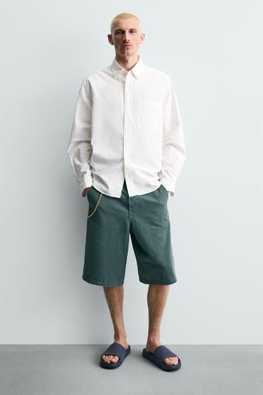 Zara BATHROOM SANDALS - Blue - Image 0