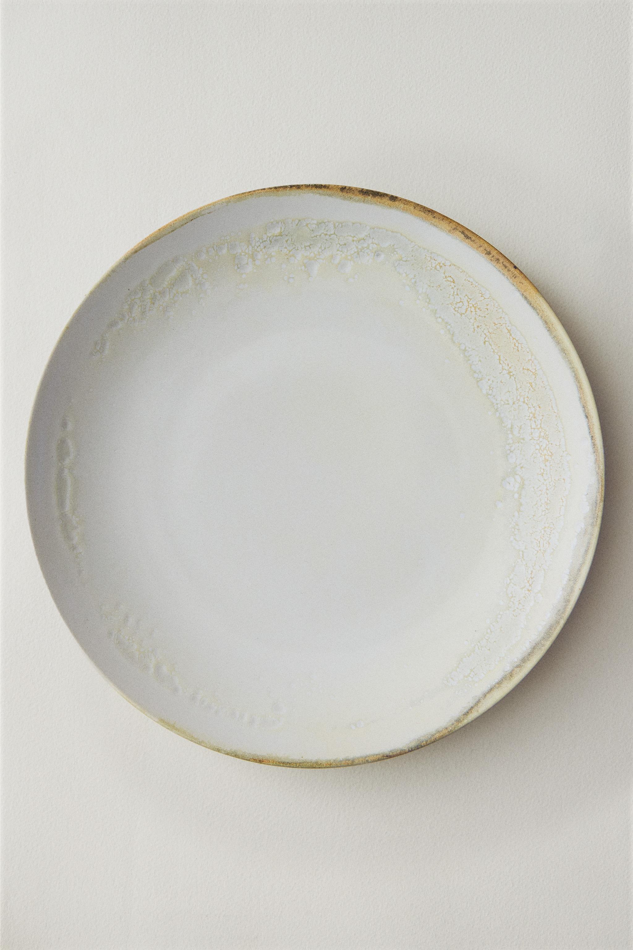 ASSIETTE PLATE GRÈS