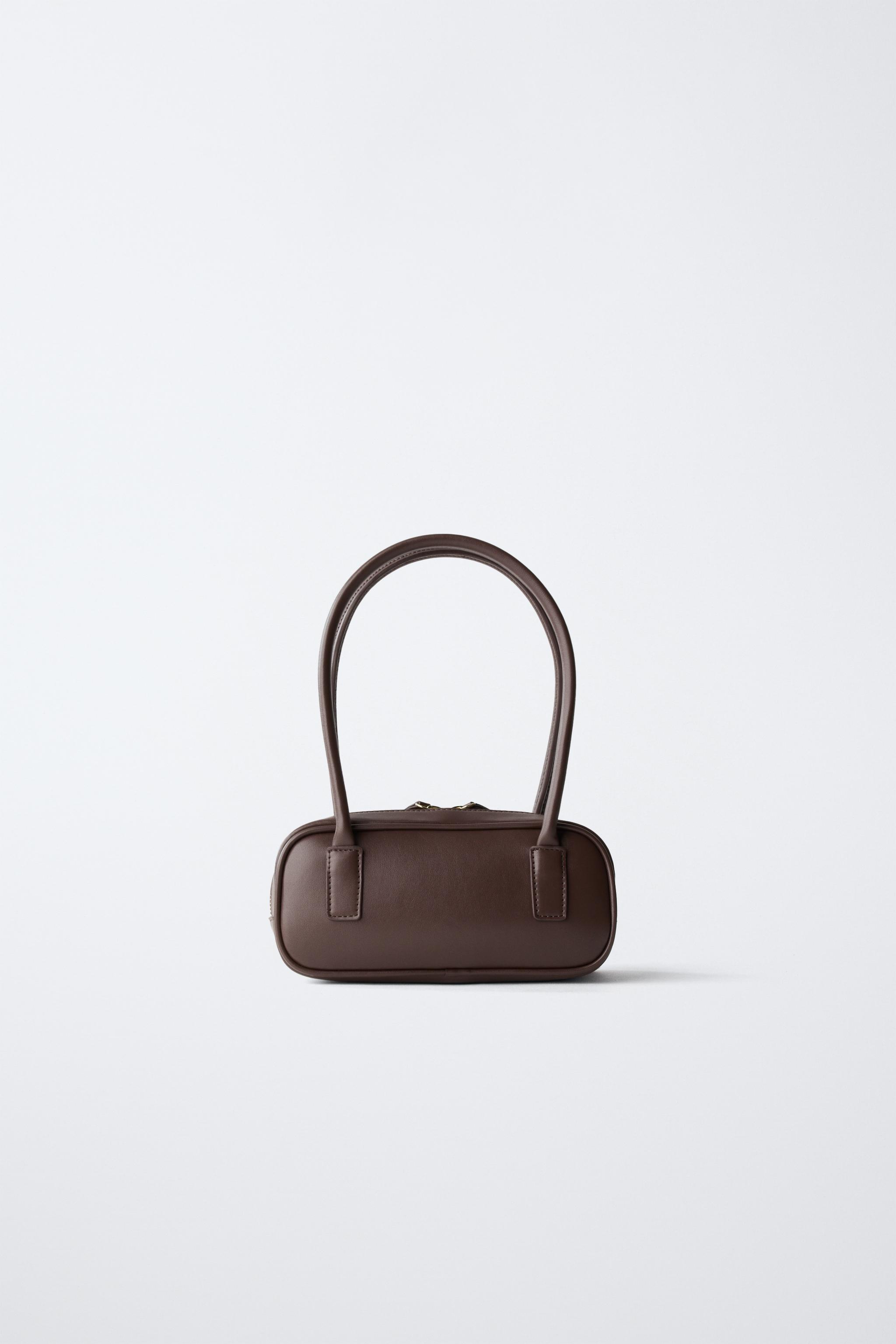 チャーム付きショルダーバッグ - ブラウン | ZARA Japan / 日本