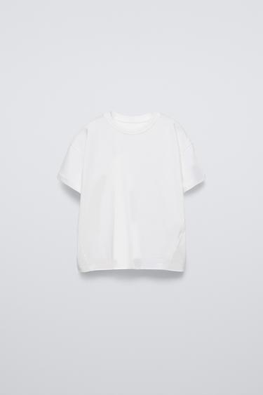 T-SHIRT BASIQUE - Blanc de Zara - Image 0