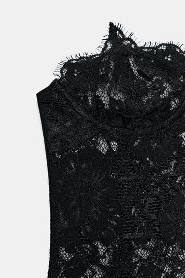 CORSET DENTELLE ZW COLLECTION - Noir de Zara - Image 8