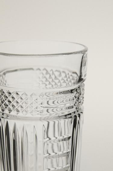 VERRE À SODA EN VERRE RELIEF - Transparent de Zara - Image 2